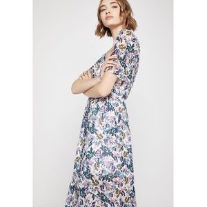NWT! Floral Maxi Dress with Floral Print